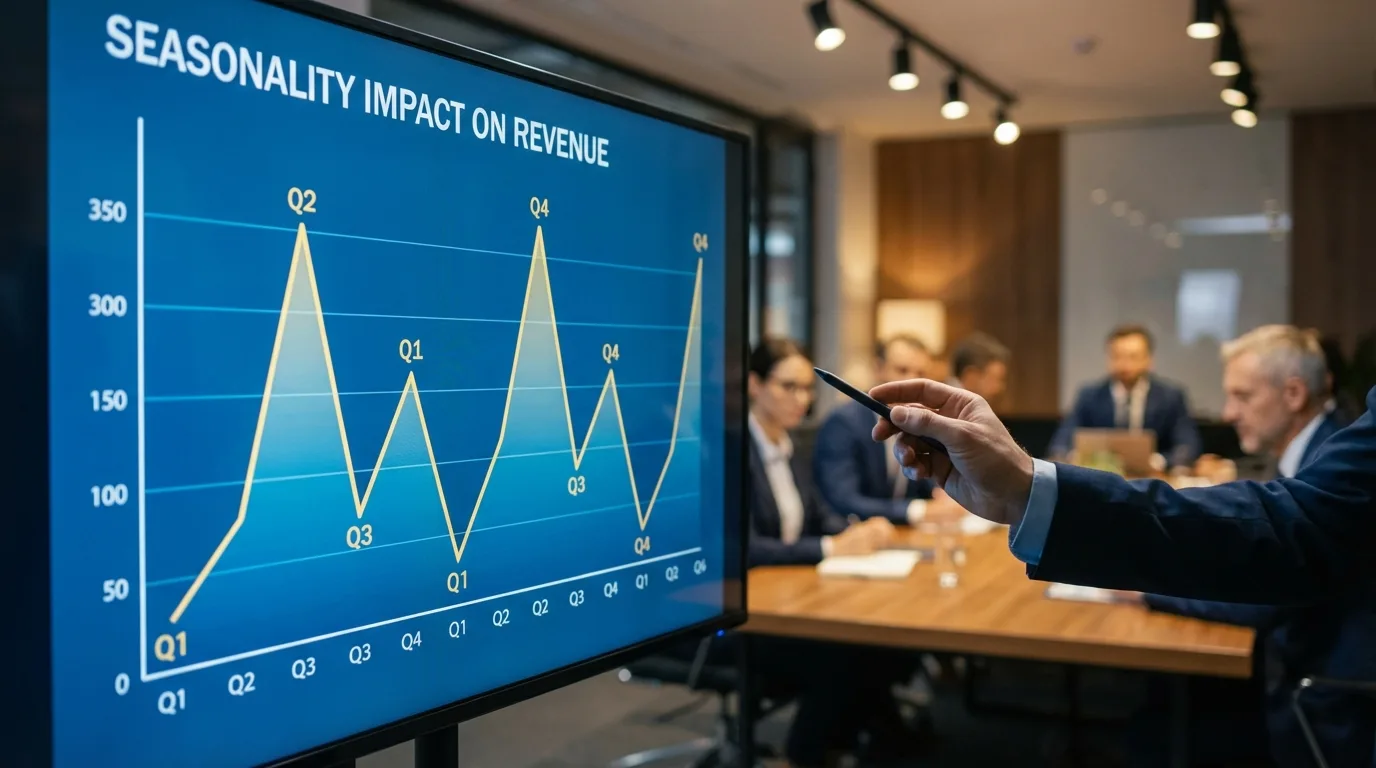 Analyzing the impact of seasonality: How to adjust your revenue forecasts for peak and off-peak periods.