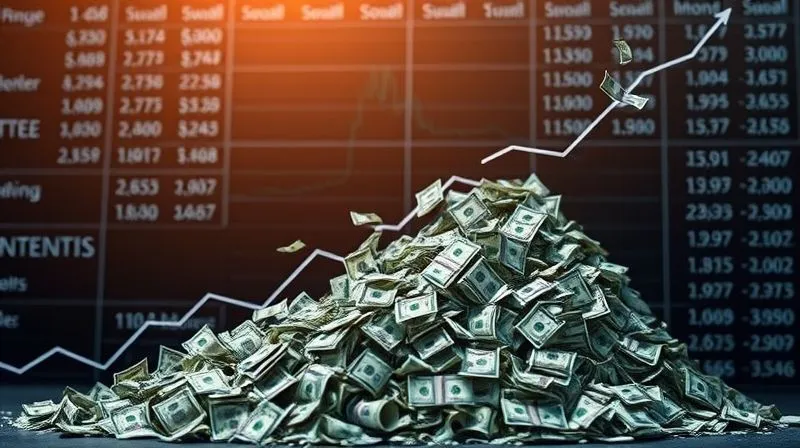 A photorealistic, professional photography, 8K image depicting a financial graph with a large 'avalanche' of money cascading down towards a pile of debt, symbolizing rapid and powerful debt reduction. Cinematic lighting, sharp focus on the money flow, depth of field blurring a background of diverse debt statements. Shot on a high-end DSLR.