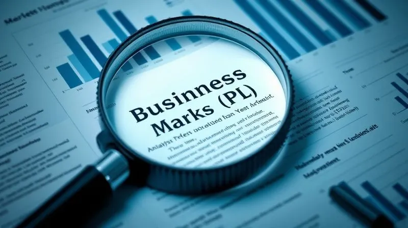 A photorealistic image of a magnifying glass over a detailed business plan, highlighting the section on market analysis, with graphs and charts visible, cinematic lighting.