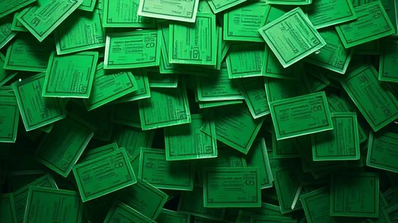 A photorealistic image of a complex web of overlapping, translucent green labels, some peeling away to reveal mundane or contradictory labels underneath. The overall impression is one of confusion and superficiality, with a subtle, skeptical light shining through. Professional photography, 8K, cinematic lighting, sharp focus on the labels, depth of field, shot on a high-end DSLR.