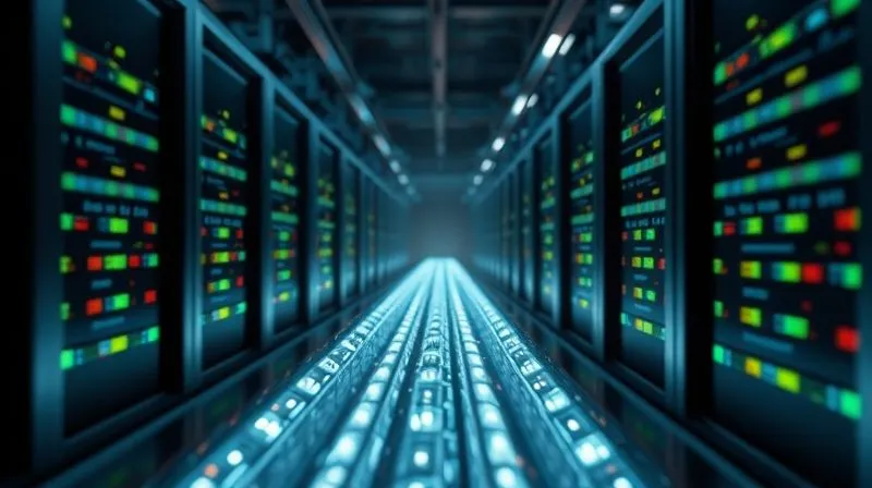 A photorealistic 3D rendering of a secure data pipeline, with encrypted packets flowing between two stylized server racks representing crypto exchanges. The pipeline is glowing with light, signifying secure transmission. Cinematic lighting, sharp focus on the data flow, depth of field blurring background, 8K hyper-detailed, professional photography.