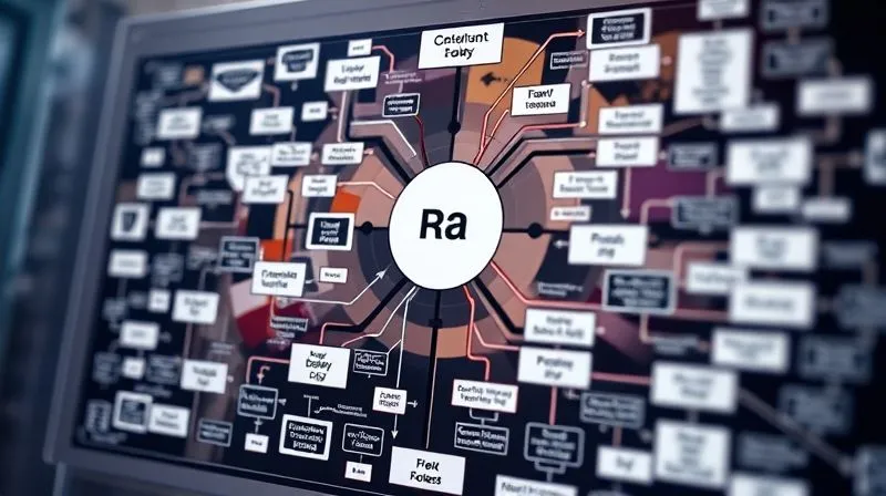 A photorealistic, professional photography, 8K, cinematic lighting, sharp focus, depth of field shot on a high-end DSLR of a complex financial flow chart with arrows and different colored segments, symbolizing the intricate pathways of IRA conversions and the pro-rata rule. The chart is clear but visually dense, conveying complexity and the need for precision.