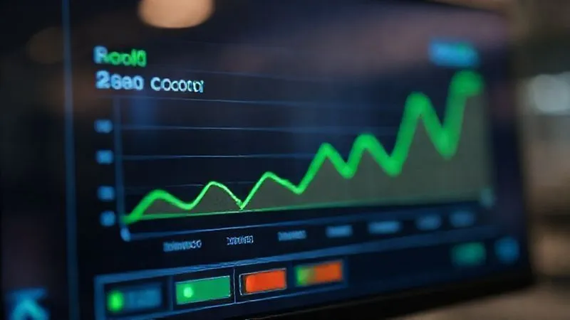 A photorealistic image of a digital banking interface showing a steady, consistent transfer amount from a 'holding account' to a 'personal account' each month, with a green upward trend line in the background. Professional photography, 8K, cinematic lighting, sharp focus on the screen, depth of field blurring the background, shot on a high-end DSLR.