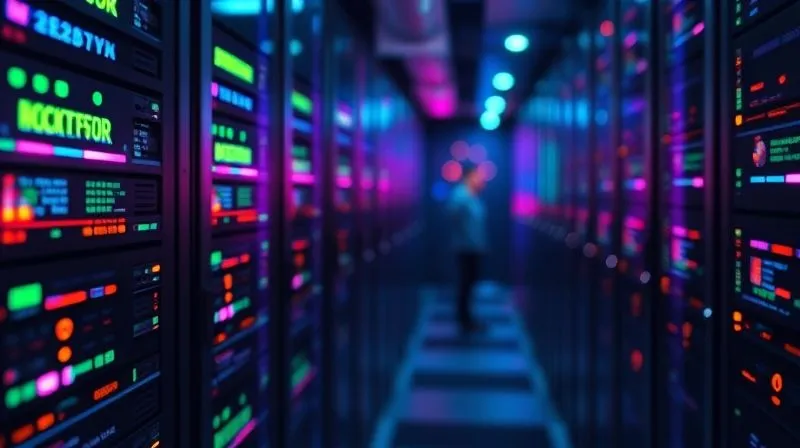 A photorealistic, professional photography of a futuristic, sleek server rack glowing with soft, multi-colored light, representing a diverse array of blockchain technologies beyond traditional PoW. Holographic interfaces display data streams and network connections, emphasizing innovation and adaptability. 8K, cinematic lighting, sharp focus, depth of field blurring a complex digital landscape, shot on a high-end DSLR, conveying cutting-edge technology.