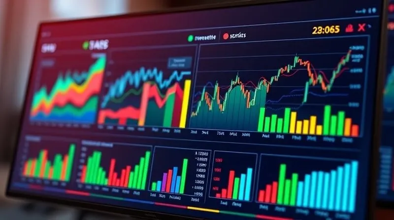 A photorealistic image of a diverse investment portfolio displayed on a digital screen, showing various asset classes like stocks, bonds, real estate, and commodities, represented by colorful, well-balanced charts and graphs. The image conveys financial stability and strategic diversification, 8K, cinematic lighting, sharp focus, depth of field, shot on a high-end DSLR.