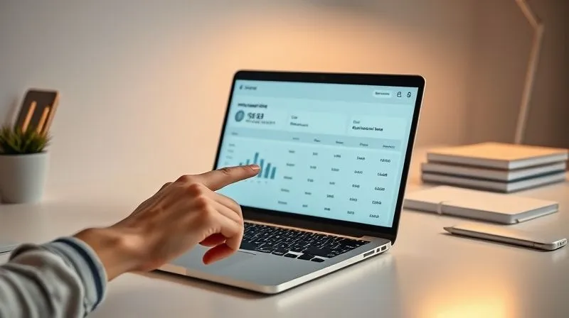 Photorealistic, professional photography, 8K, cinematic lighting, sharp focus, depth of field, shot on a high-end DSLR. A modern, minimalist desk with a laptop displaying a financial dashboard showing automated payments and savings transfers. A hand is confidently clicking a "confirm automation" button. The scene conveys efficiency, control, and a streamlined financial process, with subtle background elements of a well-organized workspace.