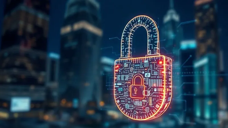 A photorealistic, professional photography, 8K, cinematic lighting, sharp focus, depth of field shot on a high-end DSLR of a complex digital padlock formed by glowing data streams, with multiple layers of biometric scans and digital certificates appearing as ethereal overlays, symbolizing robust authentication and authorization in a secure open banking environment. The background shows a blurry financial cityscape.