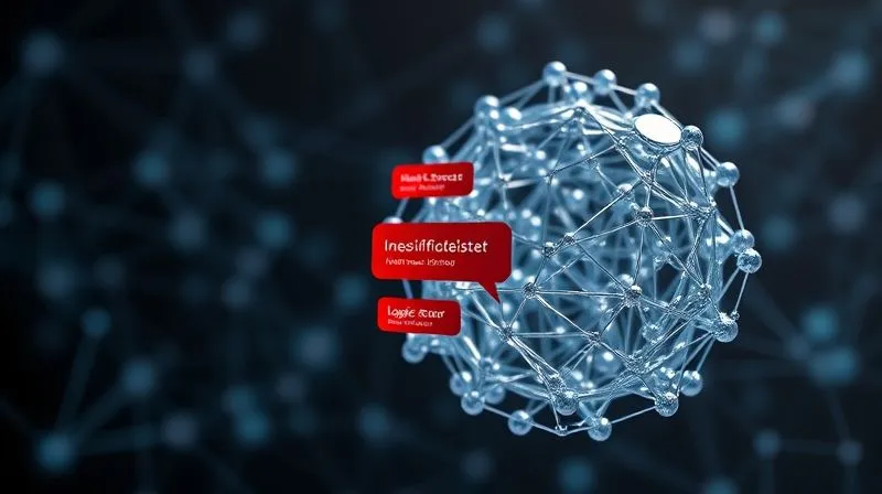photorealistic, professional photography, 8K, cinematic lighting, sharp focus, depth of field, shot on a high-end DSLR. A complex, transparent 3D model of a smart contract's internal logic, with specific nodes highlighted in red indicating failure points like 'Insufficient Gas' and 'Logic Error'. The background is a blurred, futuristic blockchain network.